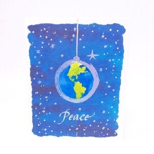 💙3/$30💙 10PC Papyrus Peace Christmas Cards with Envelopes, Seals